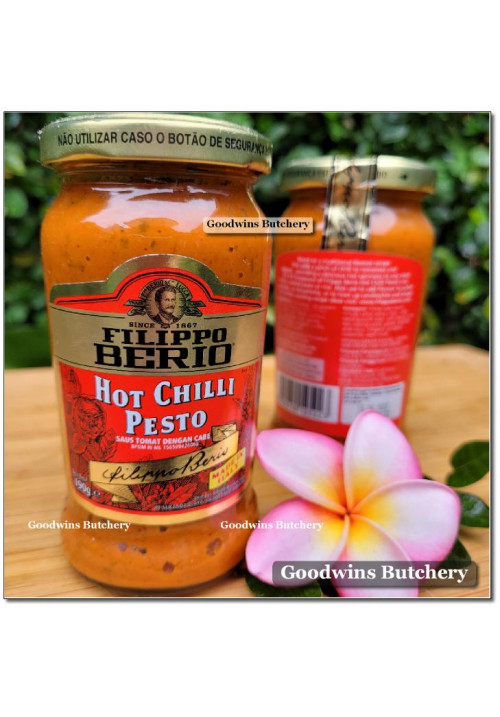 Pesto HOT CHILI Filippo Berio Italy 190g 